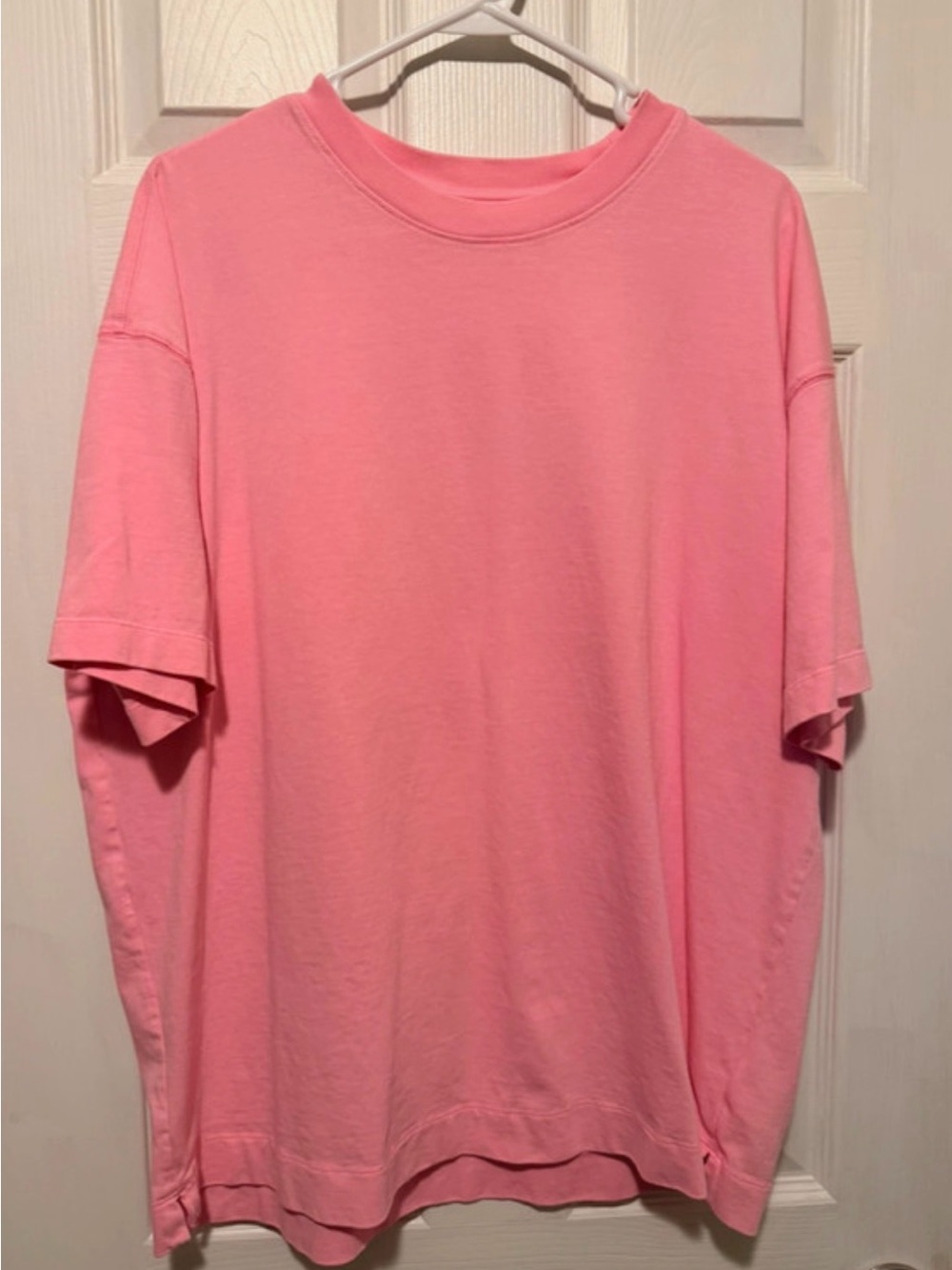GAP Women's Short Sleeve Crewneck T-Shirt - Pink